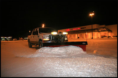 Clearing Sidewalks and Entryways